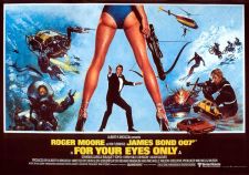 For Your Eyes Only James Bond 007 Movie Poster